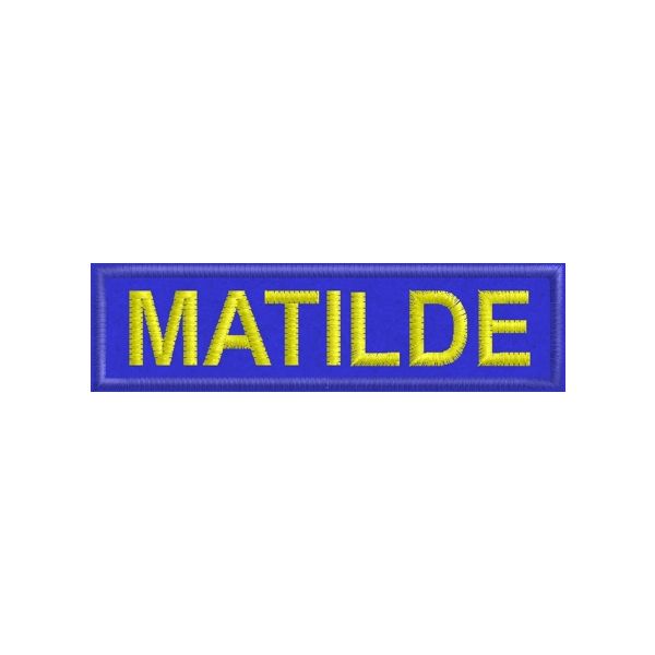 Stemma nomin. (MATILDE) personalizzata Cod.20110426_B