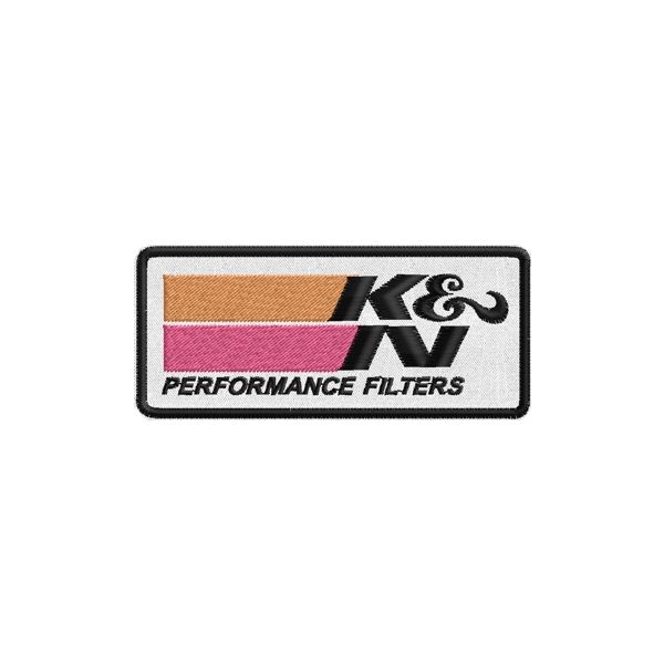 Patch ricamato KN Performance Filters  Cod. 20110523_C