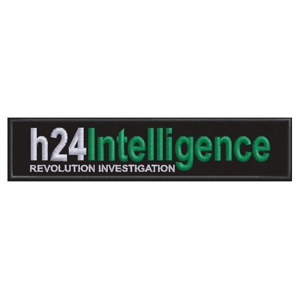 Sponsor ricamato h24 Intelligence Cod.20112106_B