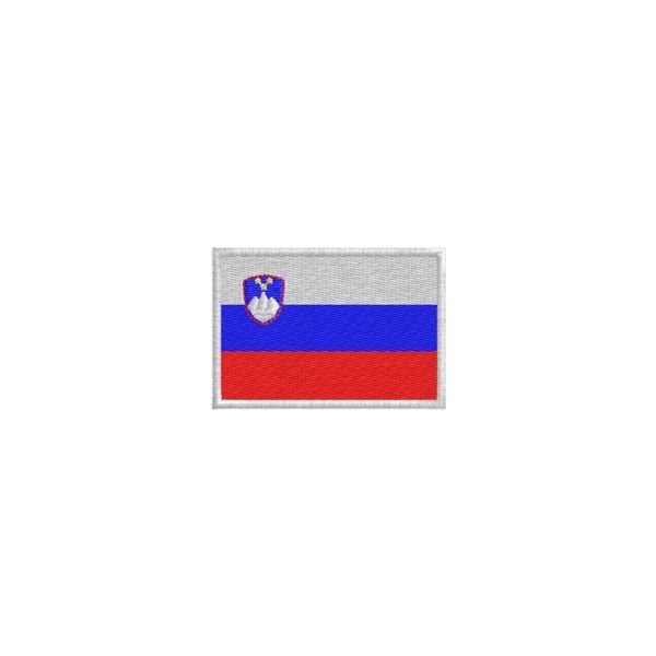 Patch  ricamato stemma bandiera slovenja
