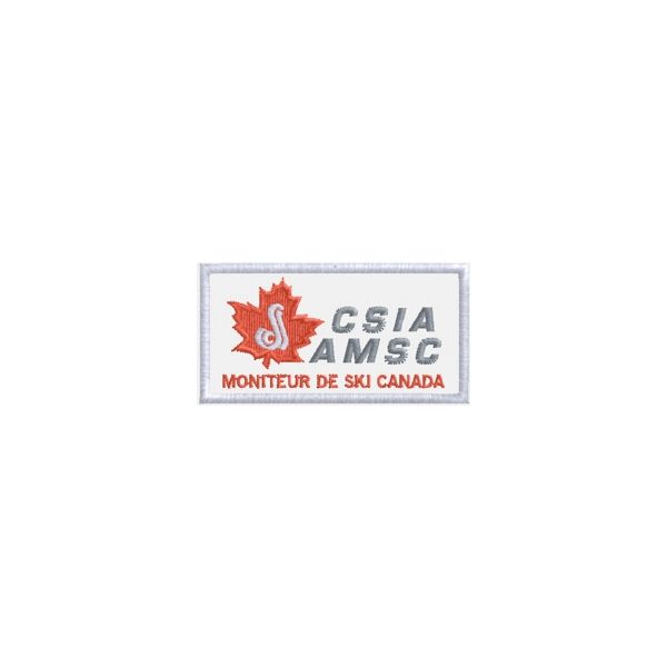 Patch Pers. MONITEUR DE SKI CANADA Cod.20110630_A
