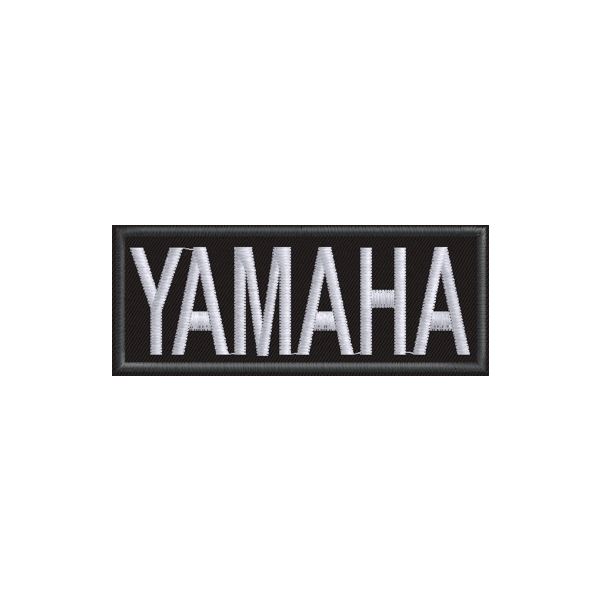 Patch  YAMAHA Logo scritta Cod. 20090718_B