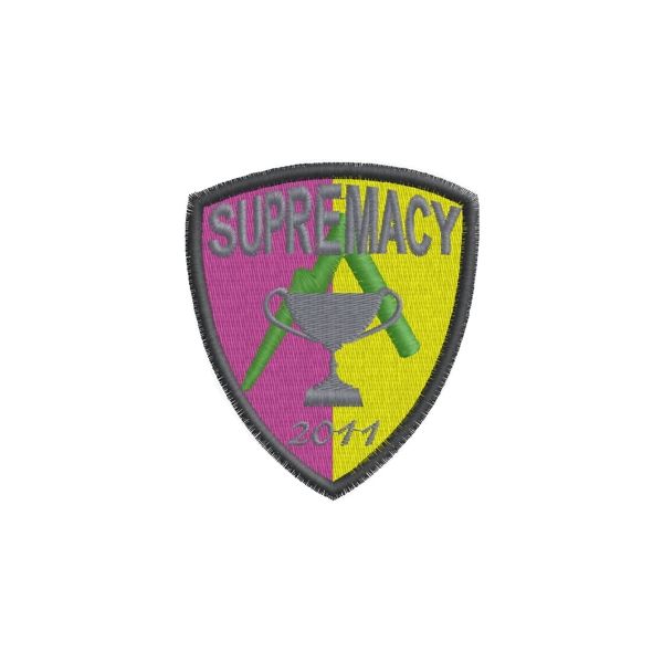 Stemma Softair tutto ricamato SUPREMACY 2011 Cod. 20110822_B