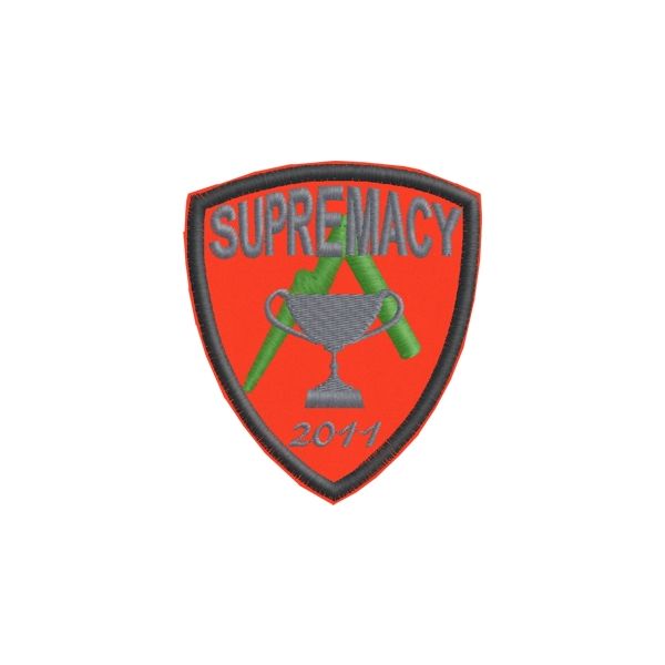 Stemma Softair panno rosso  SUPREMACY 2011 Cod. 20110822_D