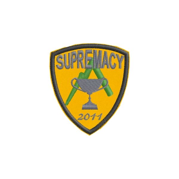 Stemma Softair panno giallo  SUPREMACY 2011 Cod. 20110822_E