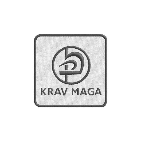 Patch quadrata KRAW MAGA Israele  Cod. 20111010_A