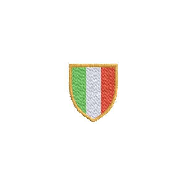 Stemma Tricolore ITALIA  alto cm.5 cod.20111014_A