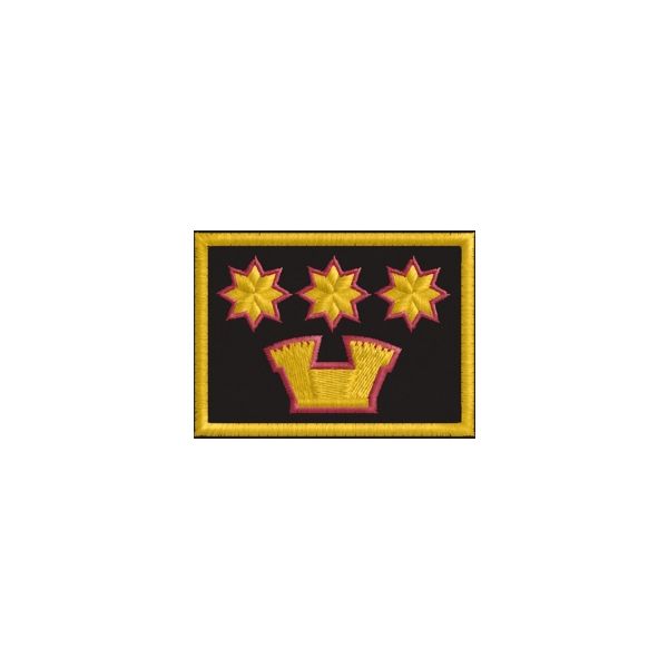Patch ricamato 22 Grado AILCA–Dirigente Superiore_Resp. Interreg