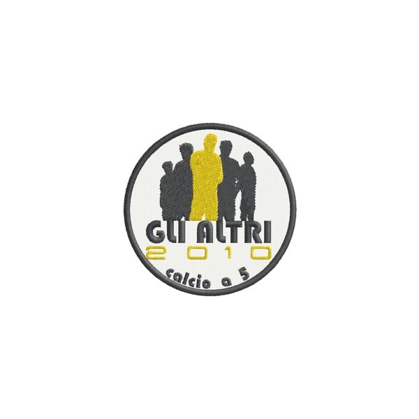 Patch ricamato GLI ALTRI Calcio a 5 Cod.20111209_A