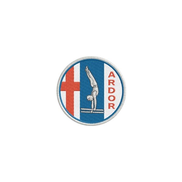 Patch ricamato Ginnastica ARDOR  Cod.20120113_A