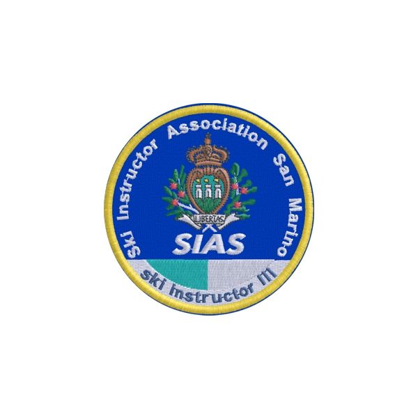Patch SKY INSTRUCTOR SIAS III grado San Marino Cod.20120216_A