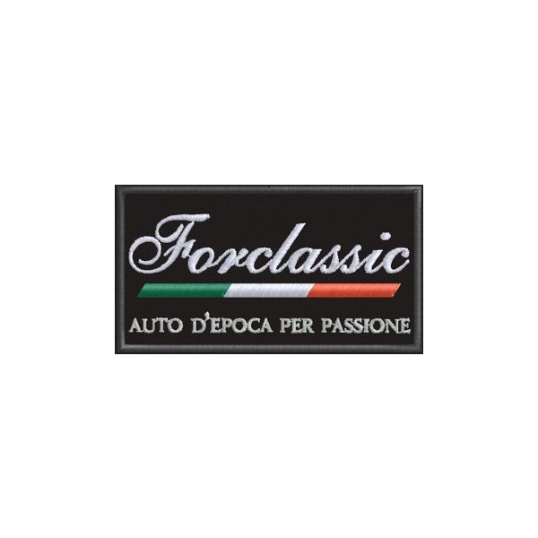 Patch  ricamato auto d'epoca FOR CLASSIC Cod.20120220_A