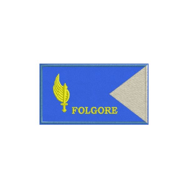 Patch ricamato Folgore nel 1942 cod.20120222_A