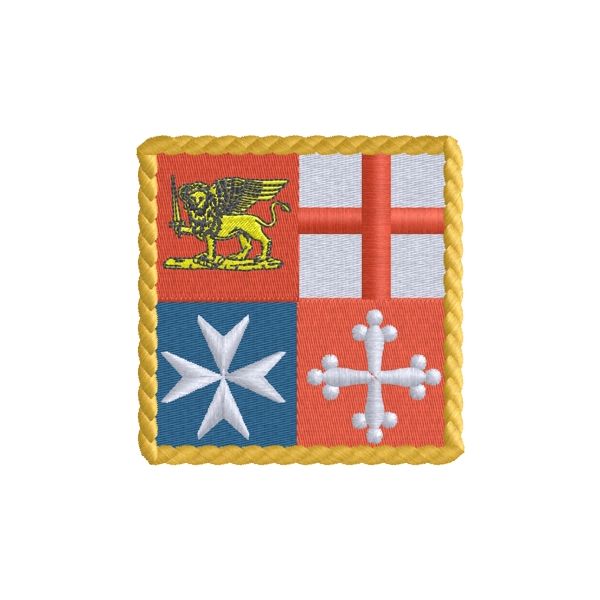 Patch  ricamato repubbliche marinare Cod. 20120302_A