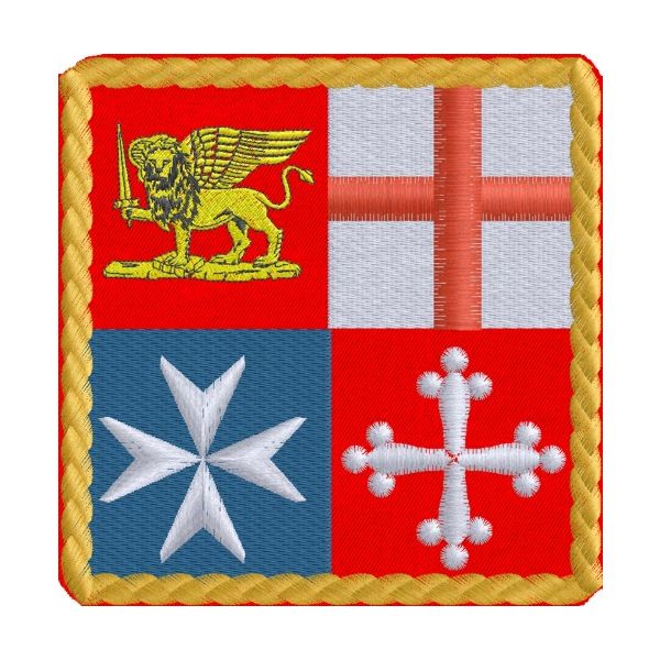Patch  ricamato repubbliche marinare Cod. 20120302_C