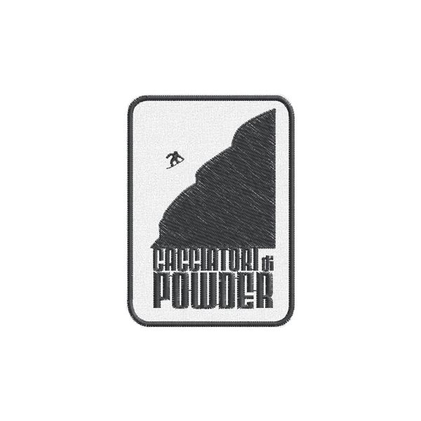 Patch ricamato Cacciatori di Powder Cod.20120312_A