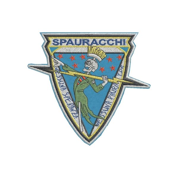 Patch Ricamato SPAURACCHI FREE FALCON Cod.20120323_A