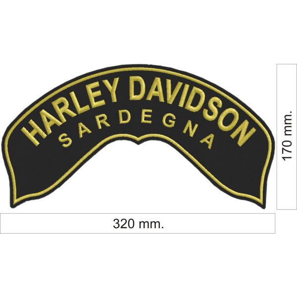 Patch HARLEY con personalizzato la tua regione cod.20120402_A