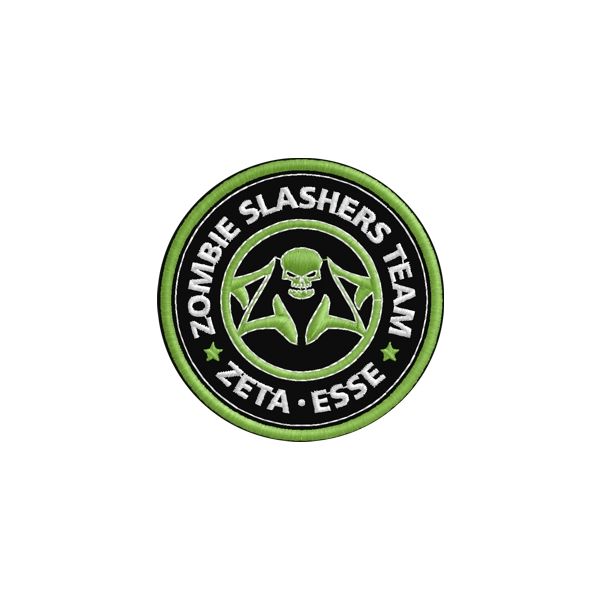 Patch Ricamato Zombie Cod. 20120419_A