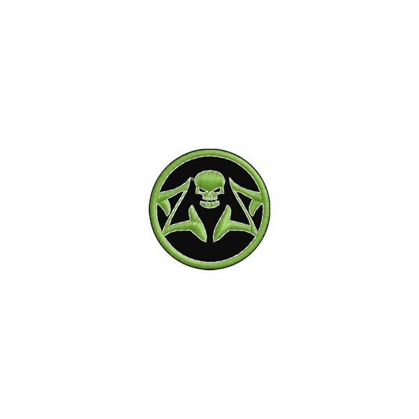 Patch Ricamato Iniziali Zombie Cod. 20120420_A