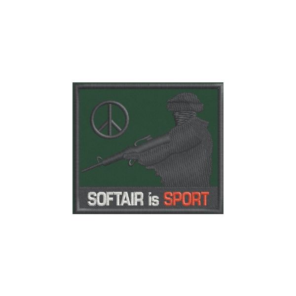 Patch Ricamato SOFTAIR is SPORT Cod. 20120503_A