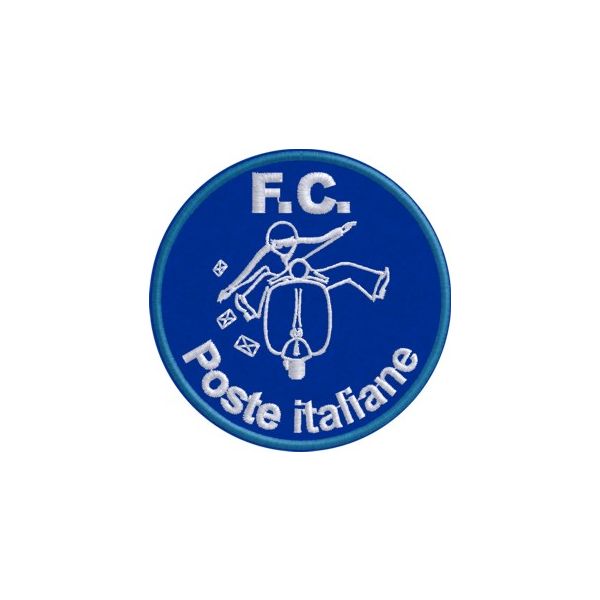 Patch Ricamato Football Club Poste italiane Cod.20120508_A
