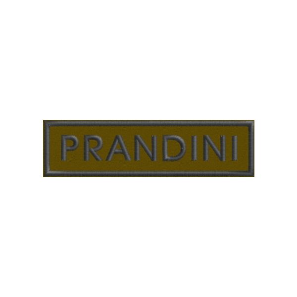 Patch tipo ESERCITO  personalizzata nome PRANDINI Cod.20120517