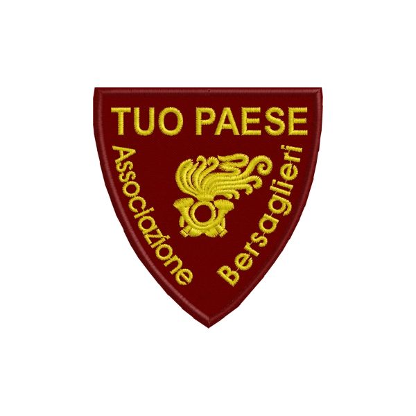 PATCH  Associazione Bersaglieri con  tuo paese Cod.20100528_A