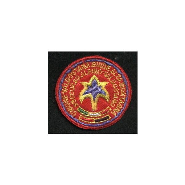 Patch piccolo  Soccorso Alpino Valdostano  Cod.20 Cod.20120530_C