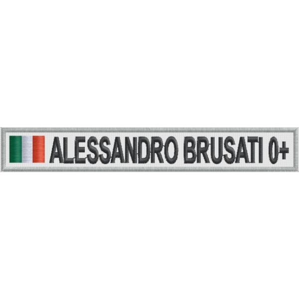 Etichetta da gara personalizzata Cod 20120533_A