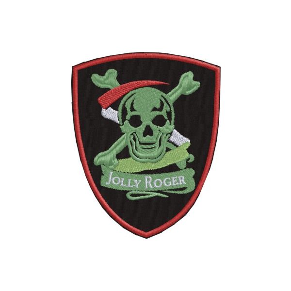 Patch Ricamato Teschio Jolly Roger Cod.20120601_A