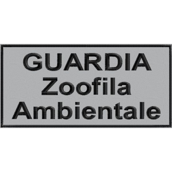 Patch Guardia Zoofila Ambientale Cod.20120903_A