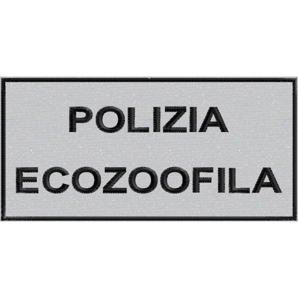 Patch POLIZIA ECOZOOFILA Cod.20120903_A1