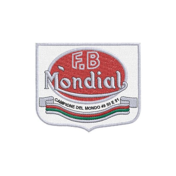 Patch F.B. Mondial ricamato cod. 20120924_A