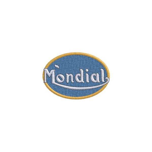 Patch Mondial completamente ricamato cod. 20120924_B