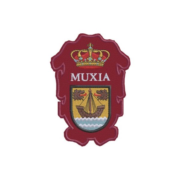 PATCH ricamato Citta di Muxia Cod.20121010_B