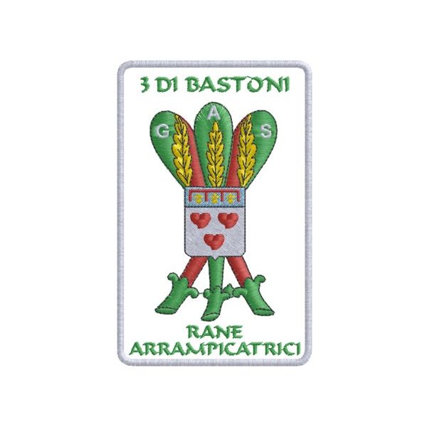 Patch 3DiBastoni Rane arrampicatrici  Cod.20121021_A