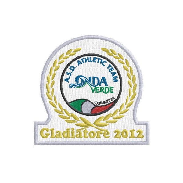 Etichetta ONDA verde Gladiatore 2012 Cod. 20121115_A