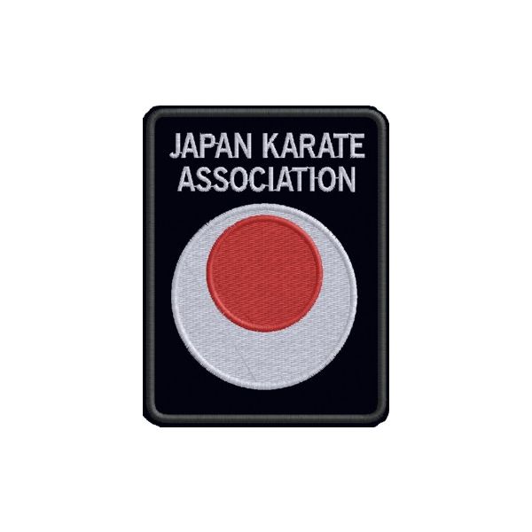 Patch Ricamato JAPAN KARATE ASSOCIATION Cod.20121204_A