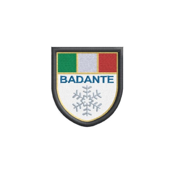 Stemma ricamato BADANTE  e personalizzato Cod.20130107_C