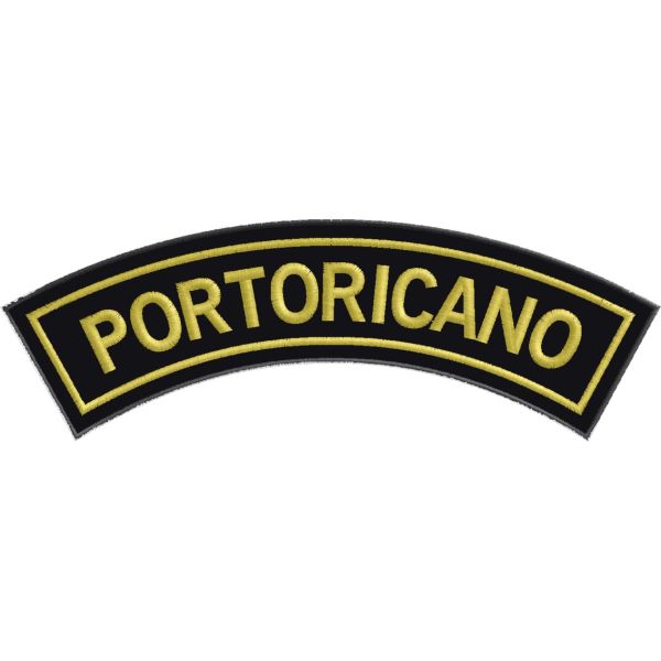 Patch da schiena curvato alto PORTORICANO Cod.20130108_A