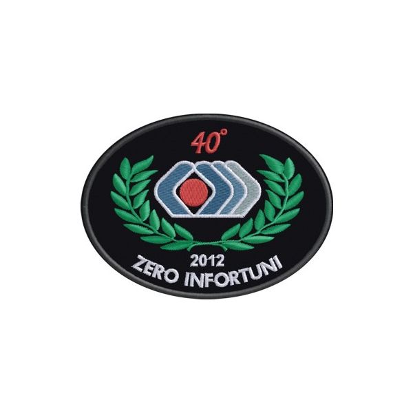 Patch ricamato MS isolamenti 40 Cod. 20130117_D