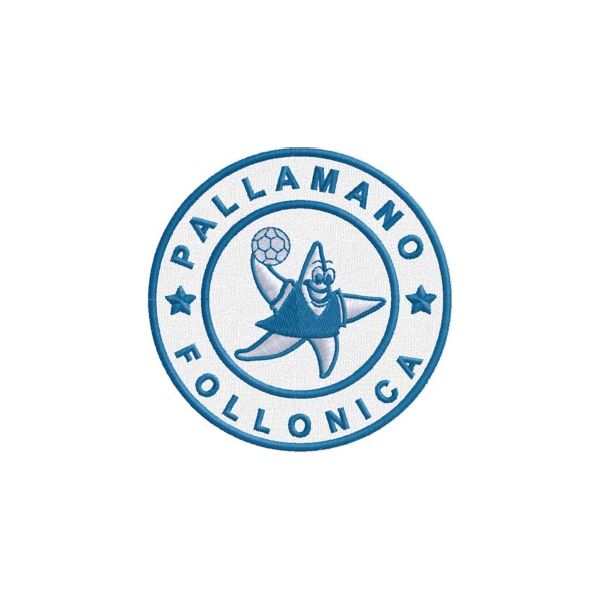 Patch ricamato Pallamano Follonica Cod.20130122_A