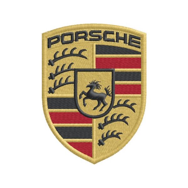 Patch  Porsche Size 120 mm. Cod. 20130128_A