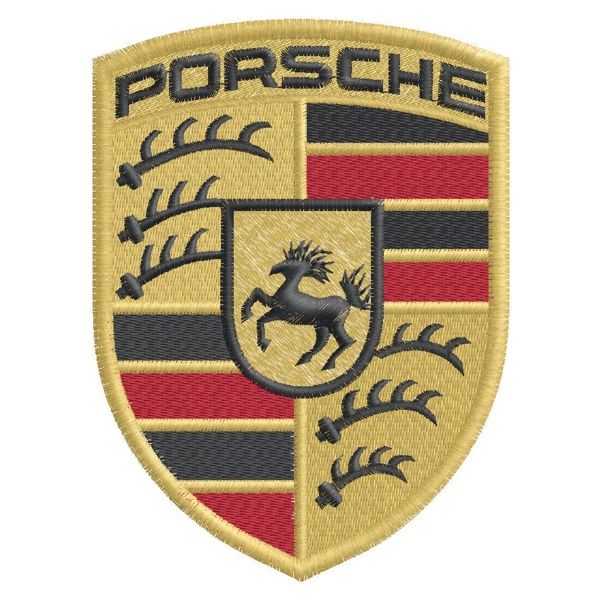 Patch  Porsche Size 150 mm. Cod. 20130128_B
