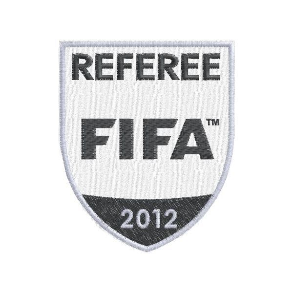 Patch ricamato REFEREE FIFA 2012  Cod.20130212_B