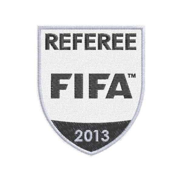 Patch ricamato REFEREE FIFA 2013  Cod.20130212_C