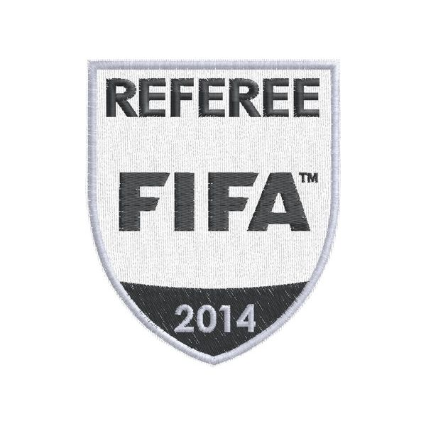 Patch ricamato REFEREE FIFA 2014  Cod.20130212_D