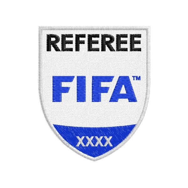 Patch REFEREE FIFA con testo a piacere
