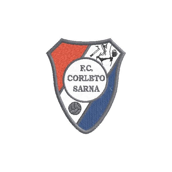 Patch ricamo FC Corleto Sarna Cod.20130315_A